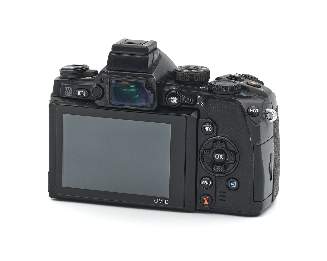 Olympus OM-D E-M1 Gehäuse schwarz, technisch einwandfrei #X40798*