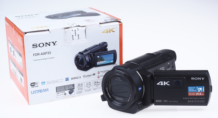 Camcorder, 4K, Handheld, Sony, NFC