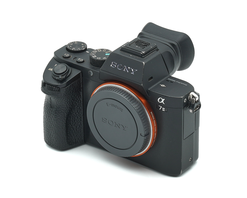 kamera, digital, spiegellose, Sony, 7II body