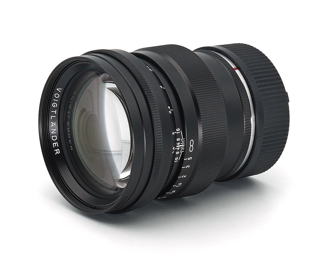 Voigtländer Nokton 75mm 1.5 VM ASPH. schwarz für Leica M Vitrinenmodell #**