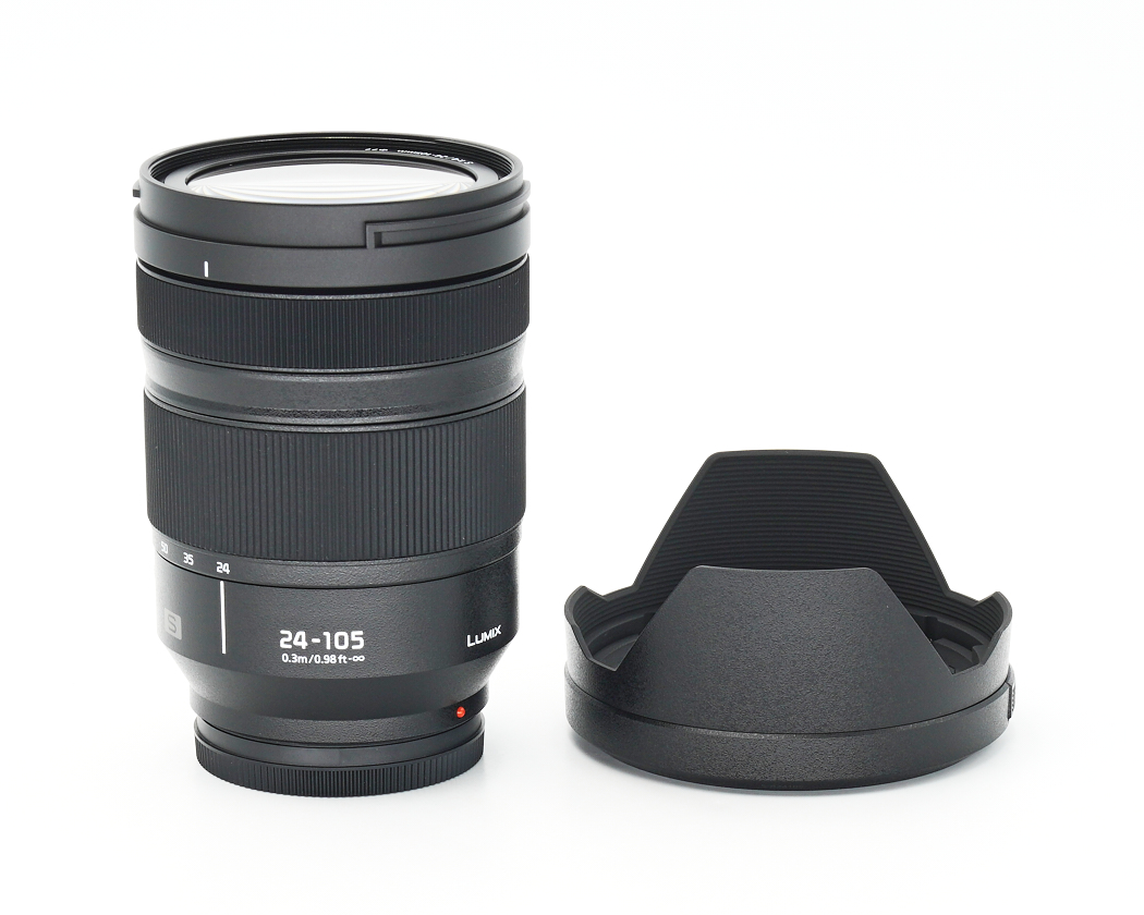 Objektiv, 24-105mm, Kameraobjektiv, schwarz, Metallgehäuse