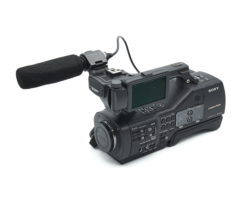 Camcorder, Video-Kamera, Sony, Mikrofon, Handheld