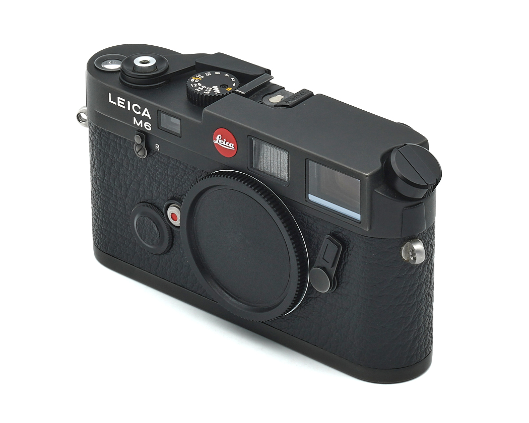 Kamera, Leica M6, Gewerkskamera, Schwarz, Filmkamera