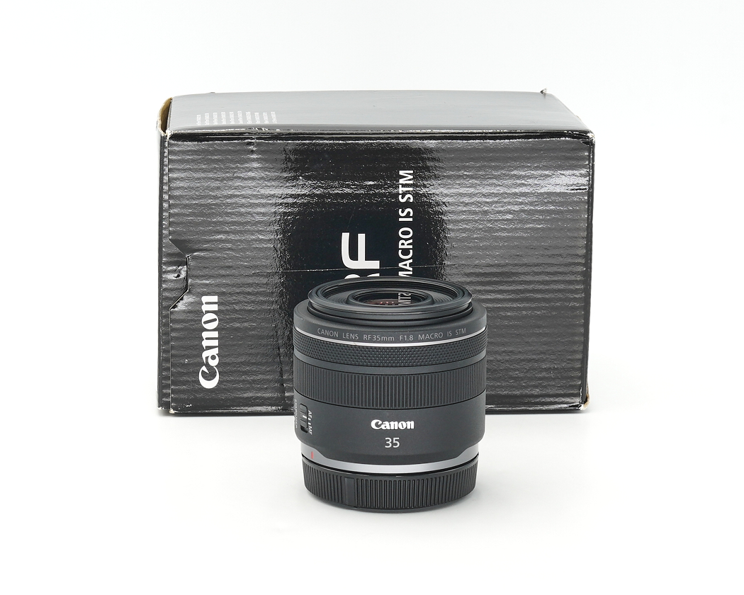 objektiv, Canon-Objektiv, 35mm, Makroobjektiv, schwarz