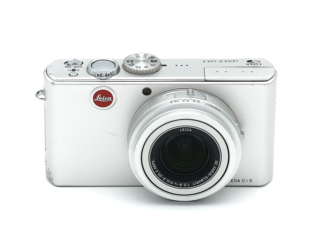 Kamera, Digitale Kamera, Leica, Silber, Objektiv