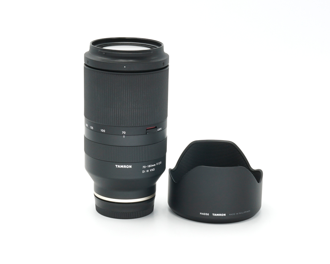 Objektiv, Telezoom, 70-180mm, schwarz, Gehäuse/Vorsatz im Lieferumfang