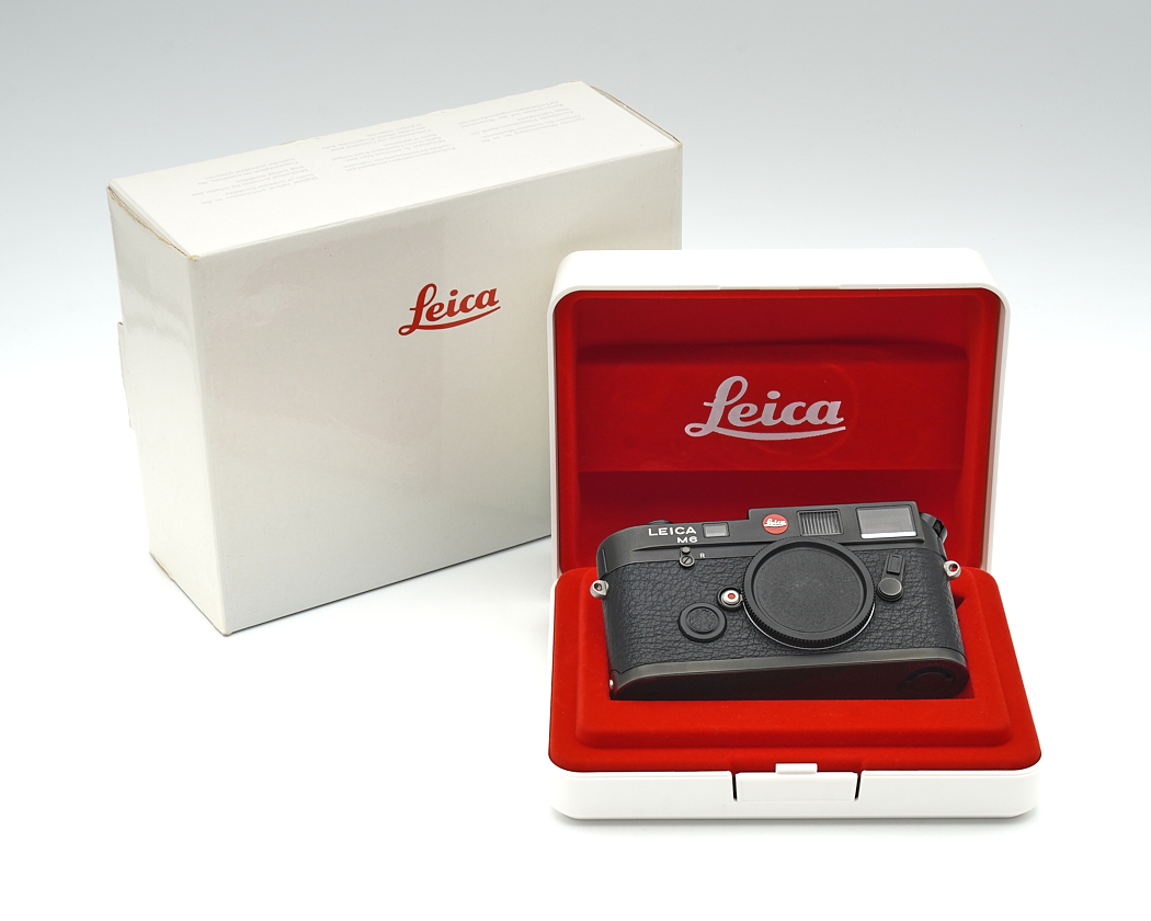 kamera, Leica, Spiegelreflex?, metallgehäuse, schwarz