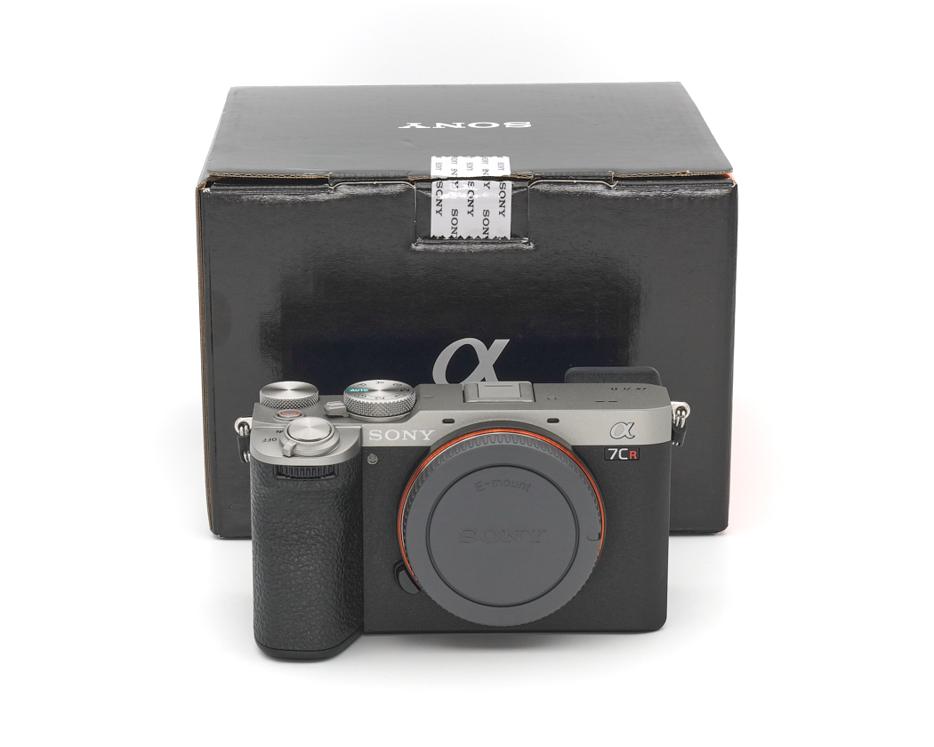 Spiegellose Kamera, Sony Alpha, Kameragehäuse, Wechselobjektiv, schwarz grau