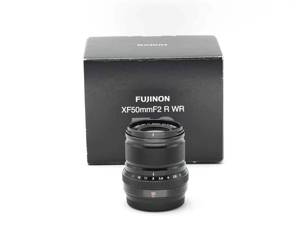 50mm Objektiv, Fujinon, XF50mmF2 R WR, Festbrennweite, schwarz