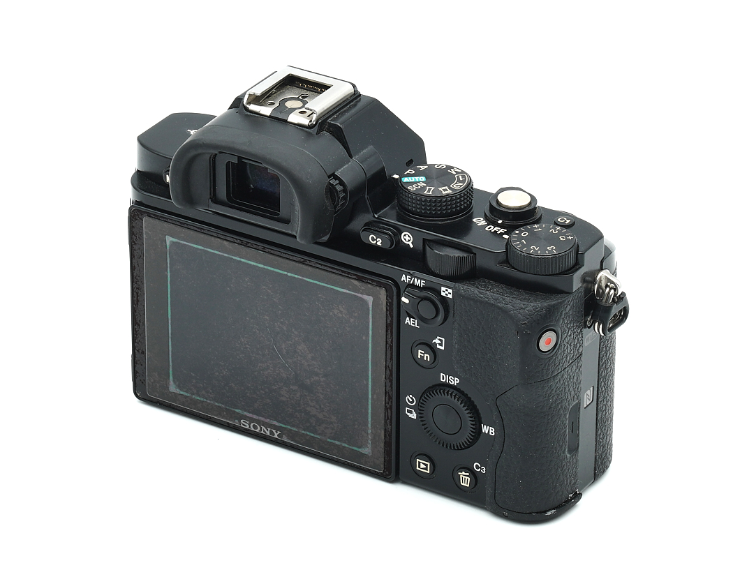 kamera, digitale kamera, rückbildschirm,  Sucher, schwarz