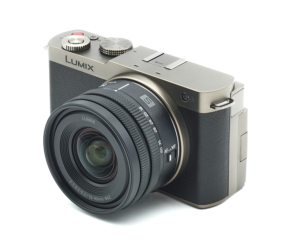 kamera, Lumix, Spiegellose Kamera, Objektiv, schwarz