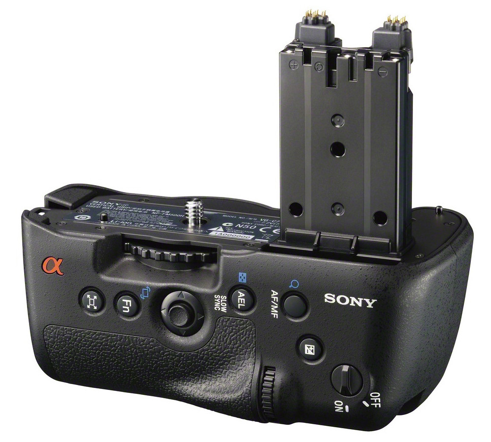 Kameragriff, Batteriegriff, Sony, Doppelfest, Montageschacht