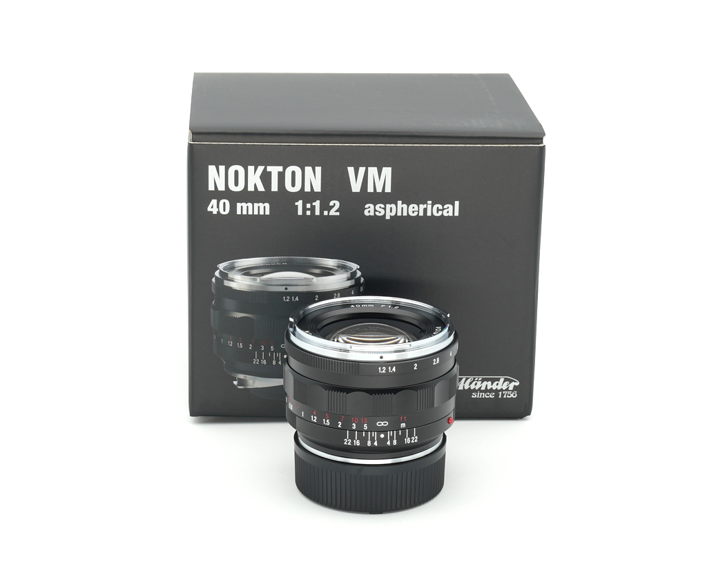 Voigtländer Nokton 40mm 1.2 VM ASPH. für Leica M Ausstellungsstück #48817**