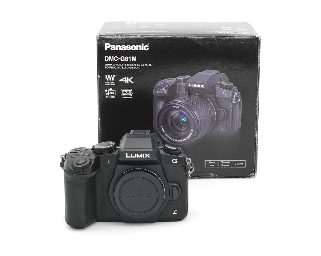 Panasonic Lumix DMC-G81 Gehäuse wie neu, Panasonic-Fachhändler #47890**