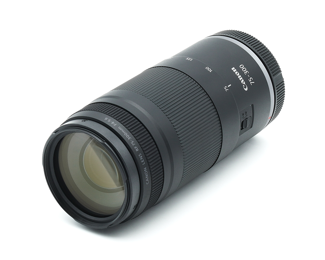 objektiv, telezoom, Canon, EF-S 55-250mm, schwarz
