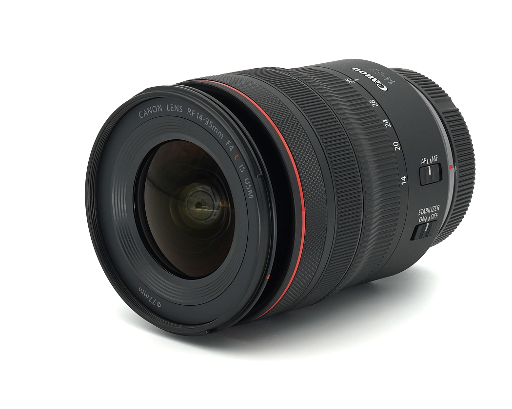 Objektiv, Canon-Objektiv, RF 14-35mm, 14-35mm f/4, Linsengehäuse