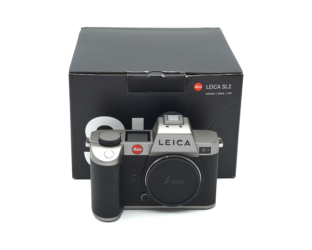 kamera, Leica, SL2, digitale kamera, schwarz