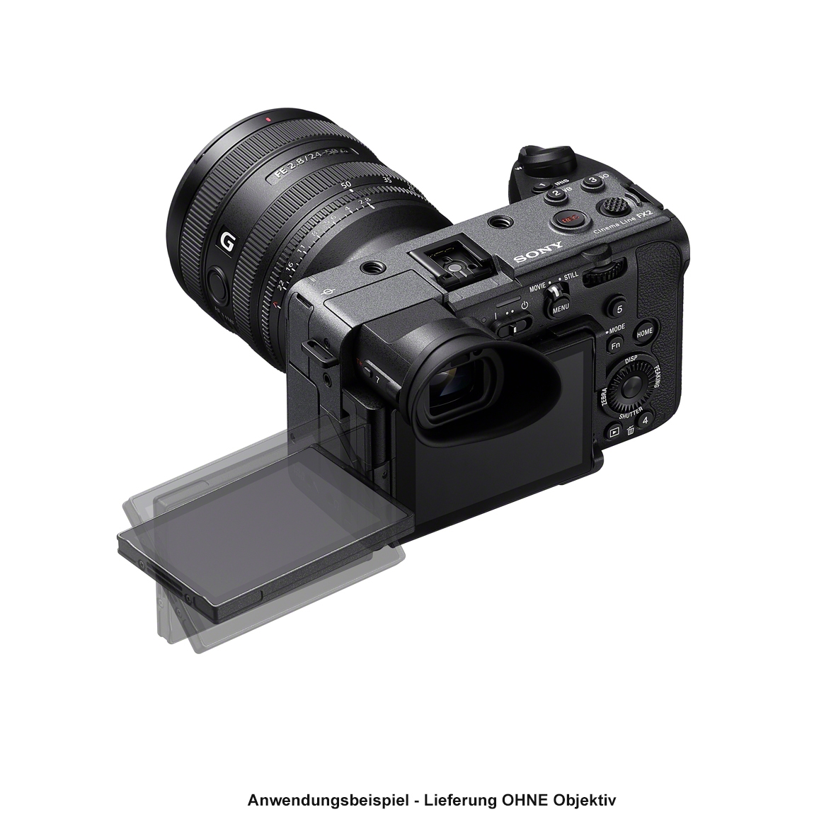 Sony FX2 Cinema Line Vollformat-Wechselobjektivkamera