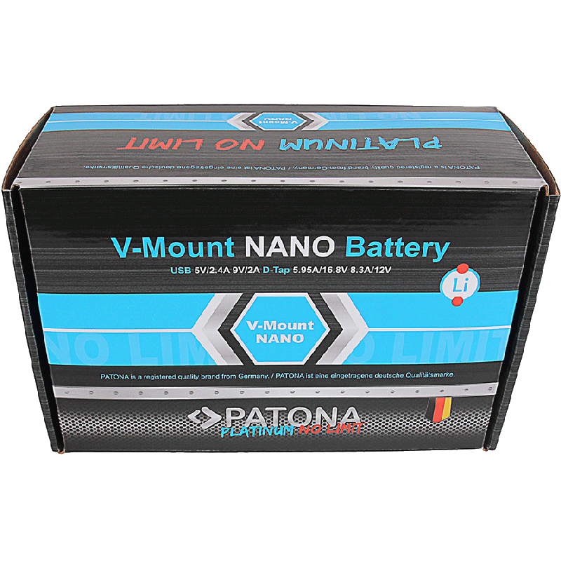 PATONA Platinum NANO V-Mount 47Wh Akku für Sony