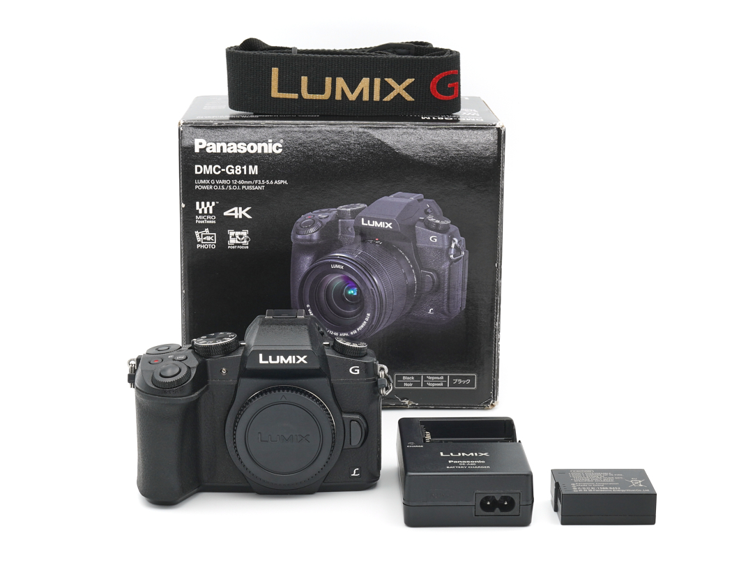 Panasonic Lumix DMC-G81 Gehäuse wie neu, Panasonic-Fachhändler #47890**