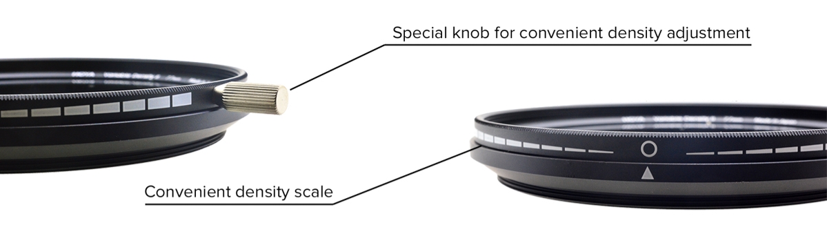 Hoya ND-Filter Variable Density II 62mm