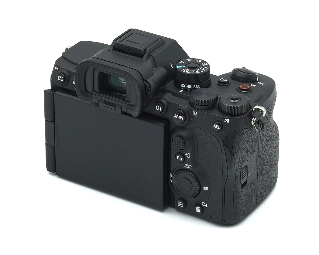 kamera, dslr, digital, ruckseite, sucher
