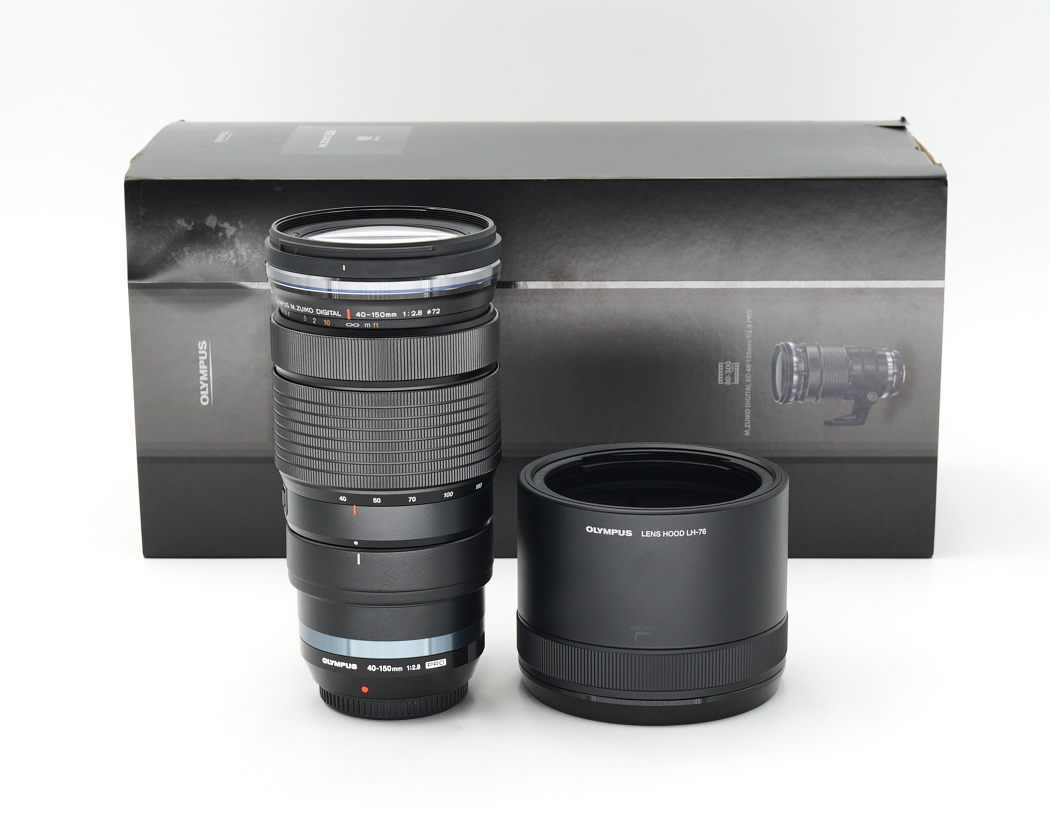 Objektiv, Telezoom, 40-150mm, Blende f/2.8,  Olympus-Box