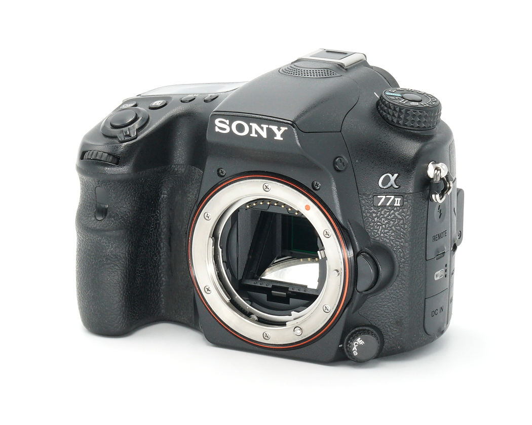 Kamera, DSLR, Sony, Spiegelreflexkamera, Korpus ohne Objektiv