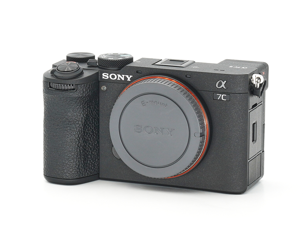 kamera, Spiegellose Kamera, Sony, Objektivdeckel, Griff