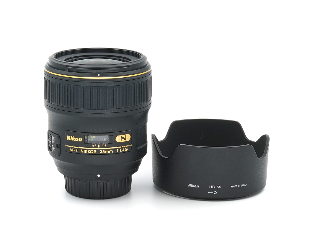 Nikon AF-S NIKKOR 35mm 1.4 G wie neu, im Orignalkarton #48040*
