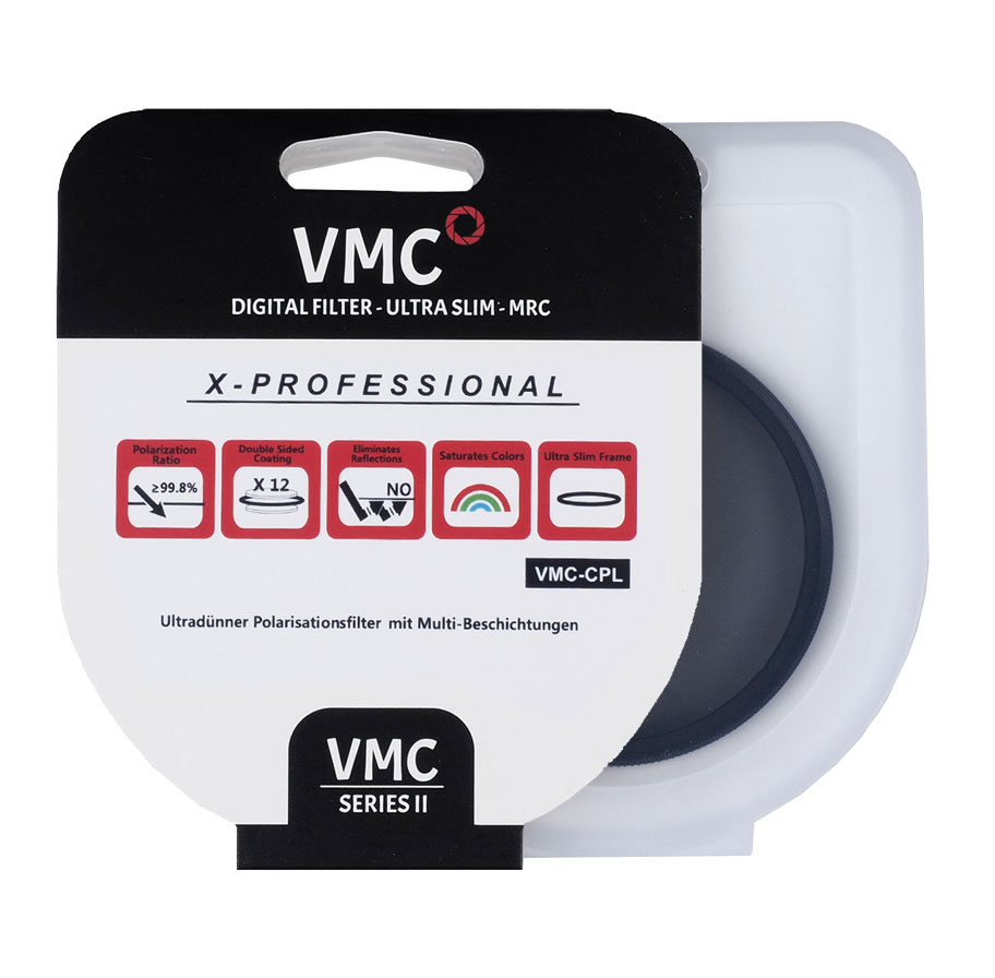 V.M.C. Ultra Slim MRC Polfilter 49mm