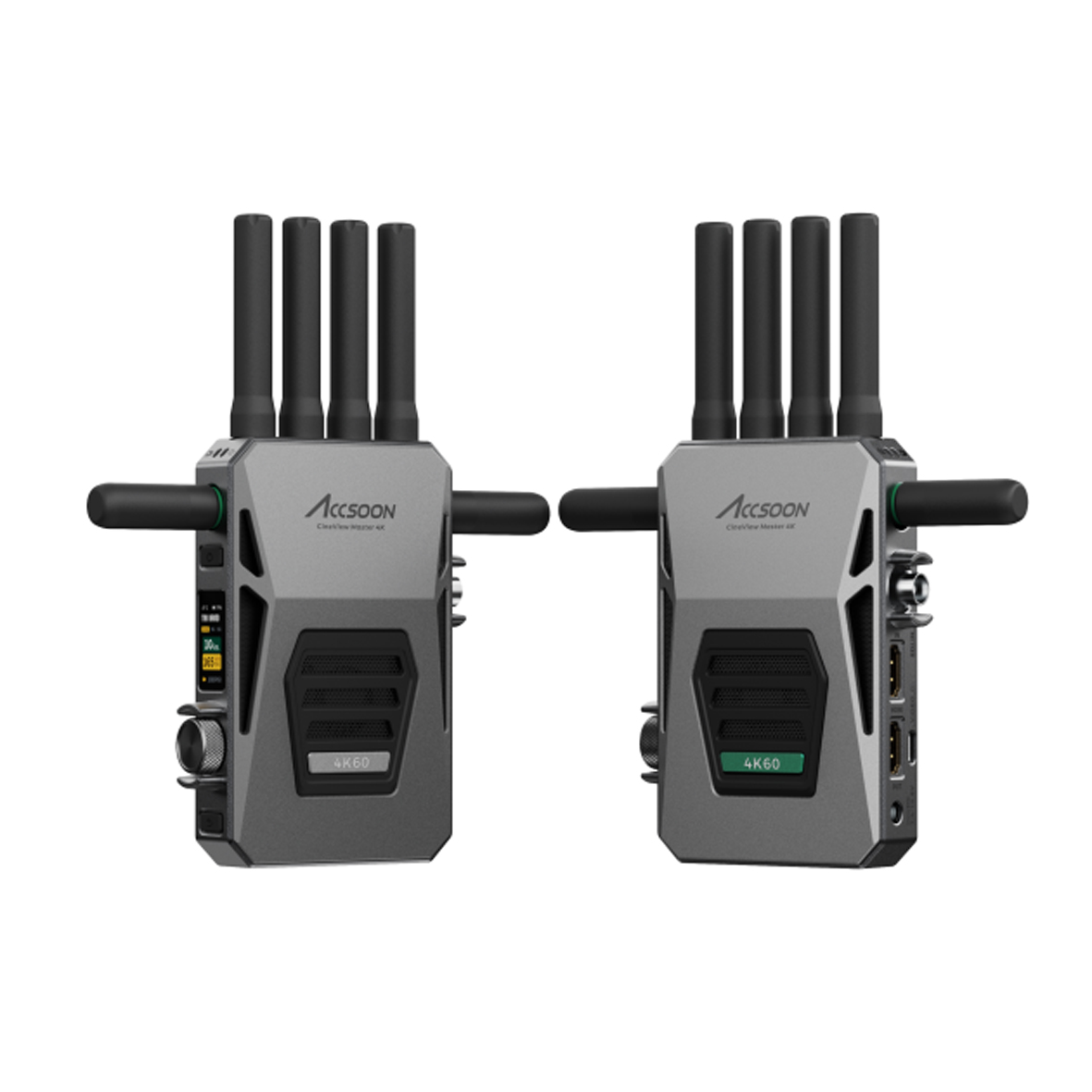drahtlos, Funkgeräte, Empfänger, Dual-Paket, 4K60