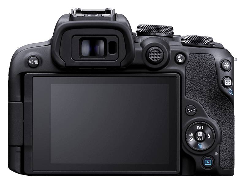 Kamera, digital, Rückseite, LCD, Bedienelemente