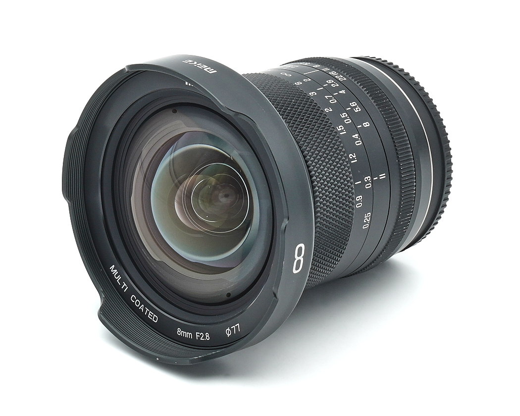 Objektiv, 8mm, f/2.8, multicoated, Weitwinkel