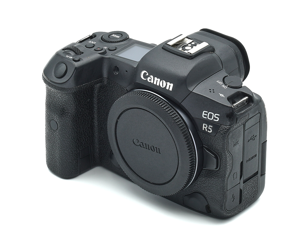 Kamera, DSLR, Canon, EOS R5, Gehäuse