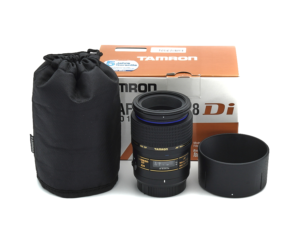 Objektiv, Teleobjektiv, Tamron, Linsenset, Schutzhülle