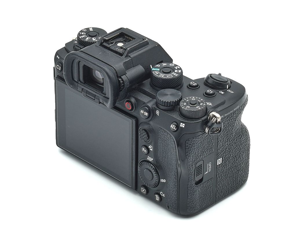 Digitale Kamera, SLR, Schwarz, manuelle Steuerung, LCD-Bildschirm