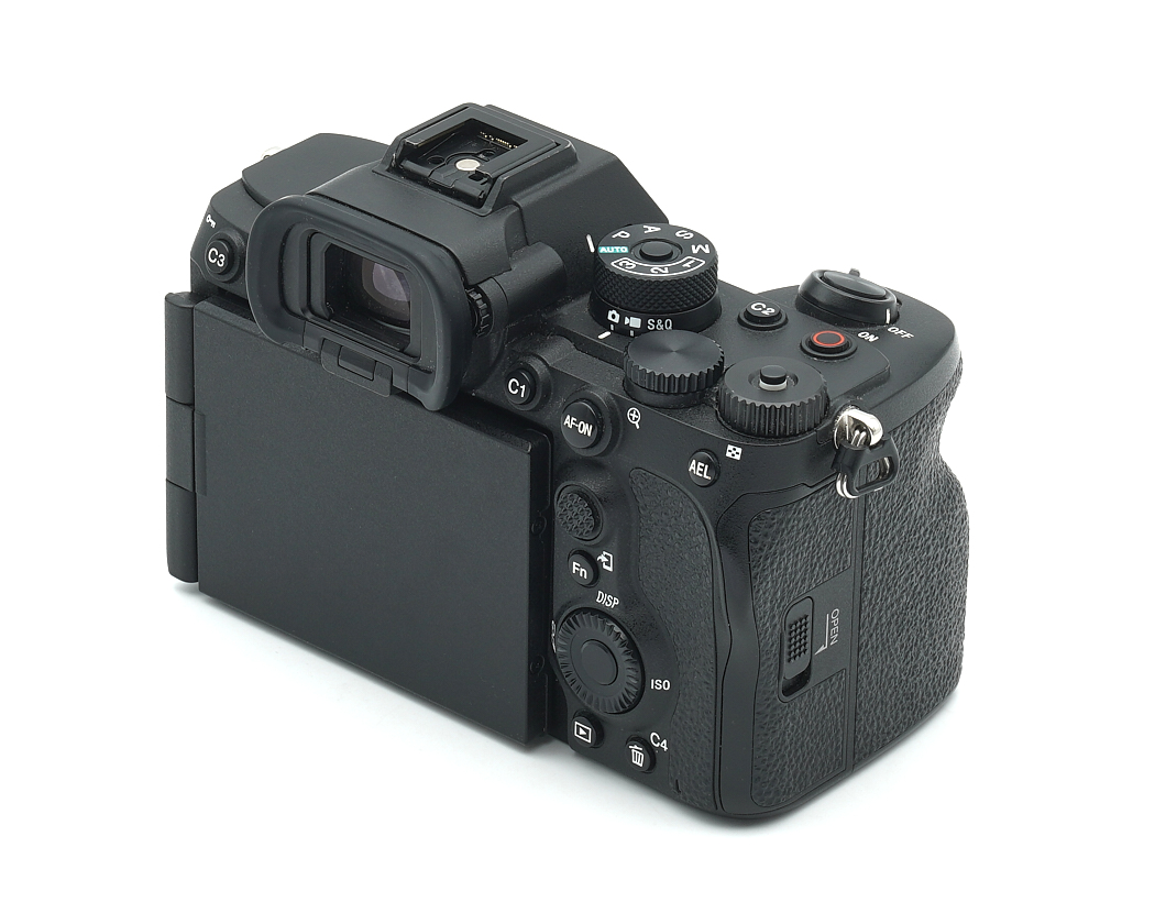 Digitale Kamera, Spiegellose Kamera, Schwarz, Rückendisplay, Bedienräder