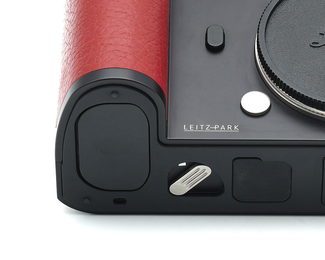 kamera, leitz, griff, rot, l30x?
