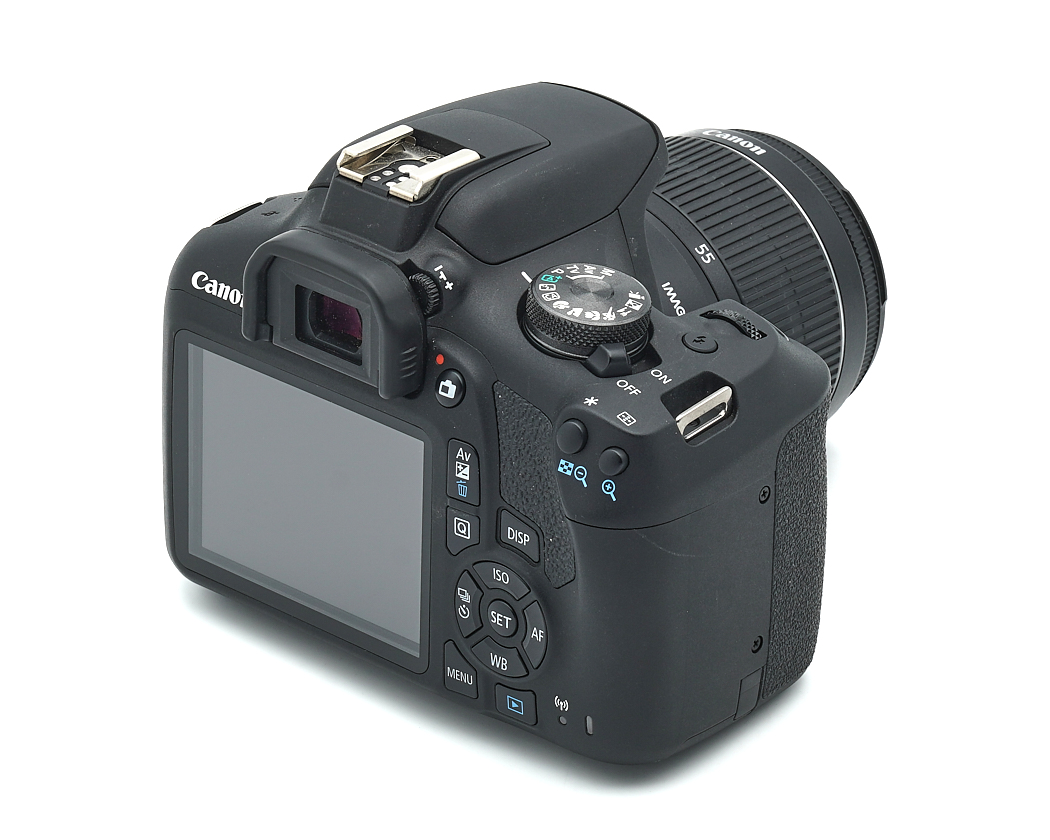 Digitale Kamera, DSLR, Kamerakörper, Schwarz, Blende-Ring