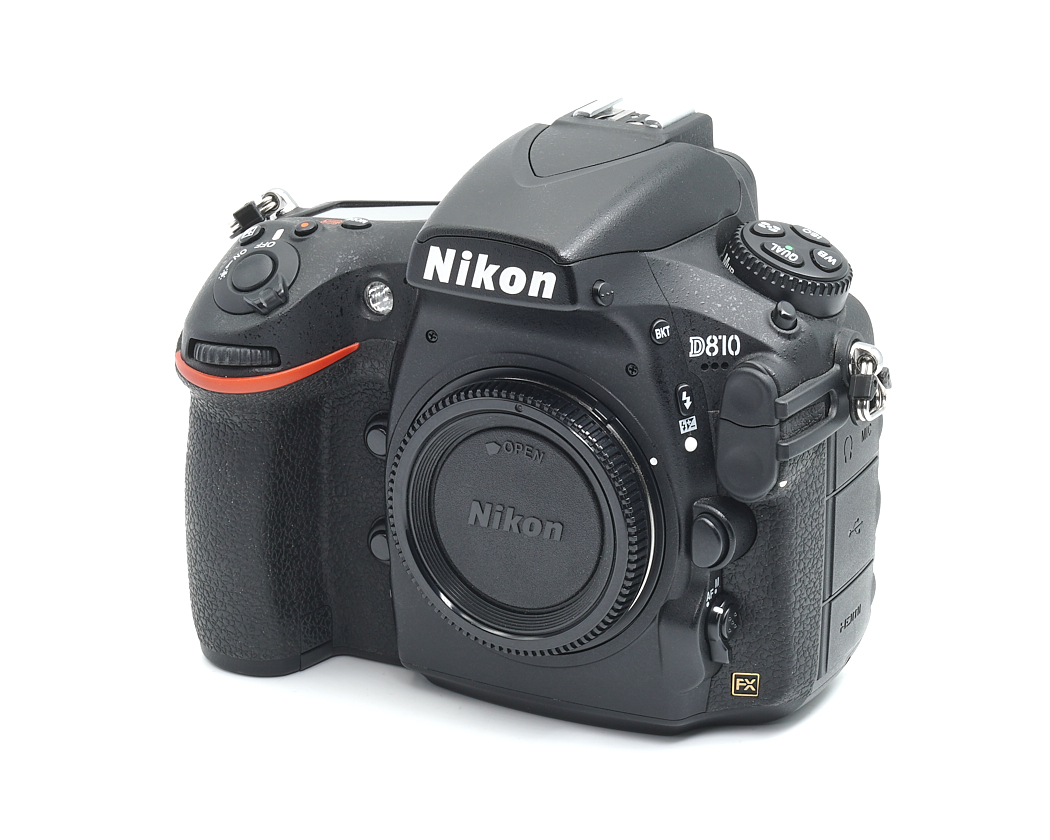 Kamera, DSLR, Nikon, schwarz, Objektivfassung