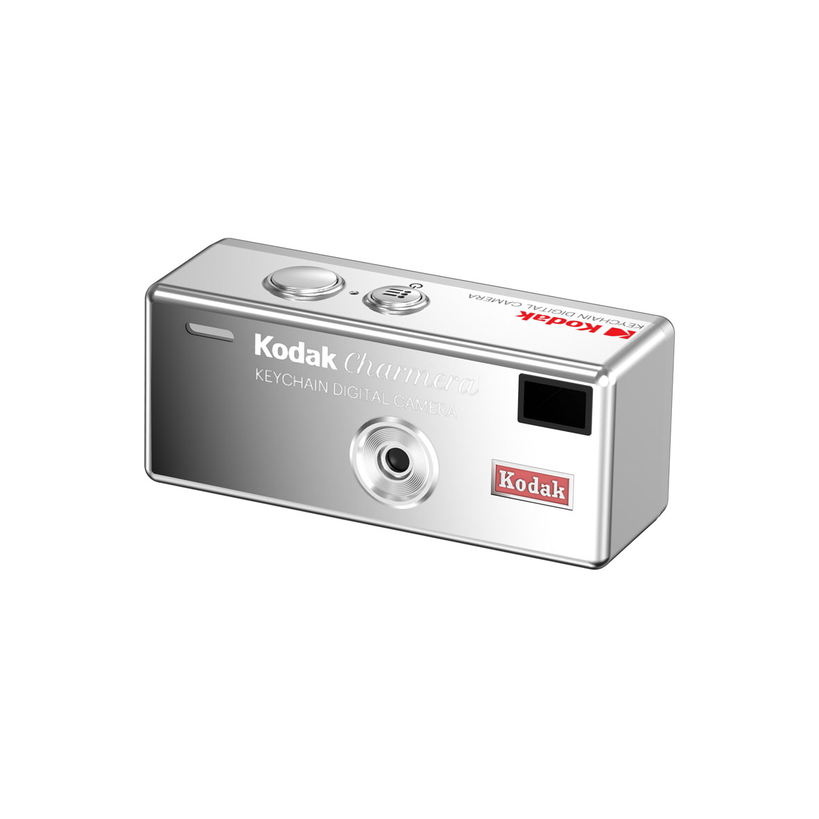 digitale kamera, Schlüsselanhänger, Kodak, silber, kompakt