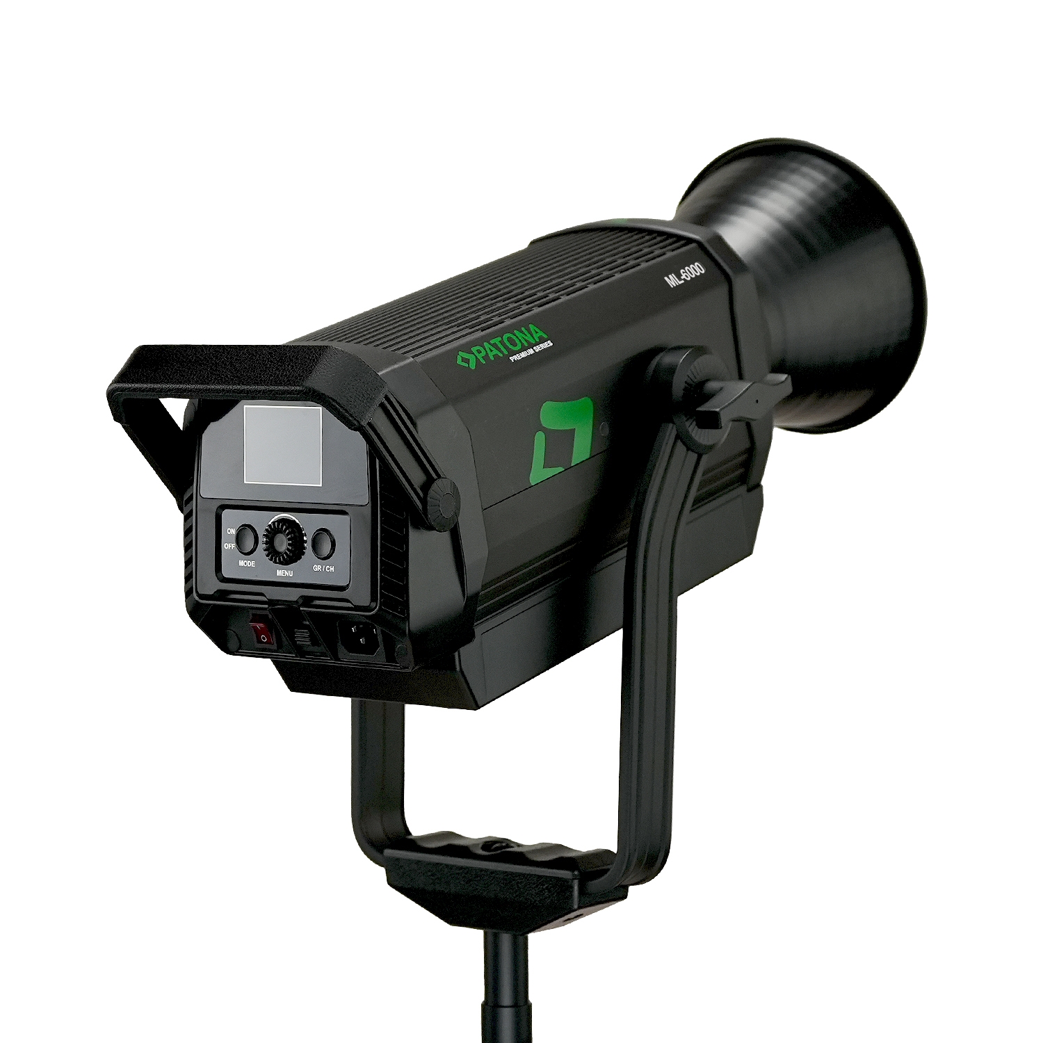 PATONA Premium LED professionelles Fotolicht Videolicht LED 600W COB ML-6000 inkl. Tragetasche