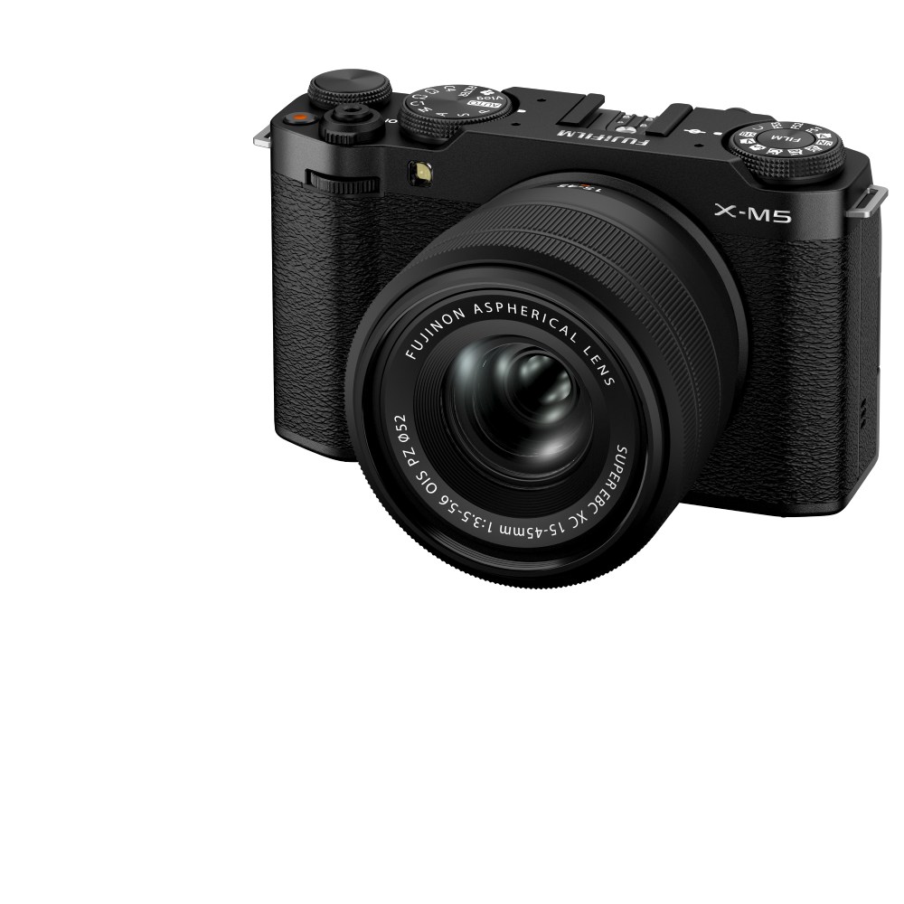 Fujifilm X-M5 schwarz + FUJINON XC15-45mm 3.5-5.6 OIS PZ Kit