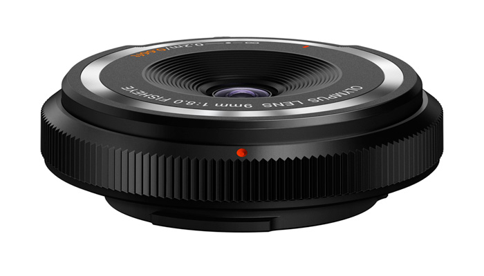 Olympus Body Cap Lens 8,0/9 mm schwarz Fisheye