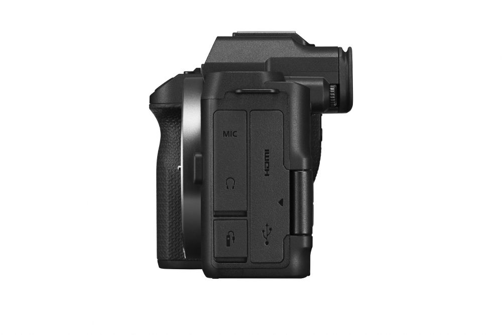 Digitale Kamera, Seitliche Ansicht, HDMI, Mikroport, USB