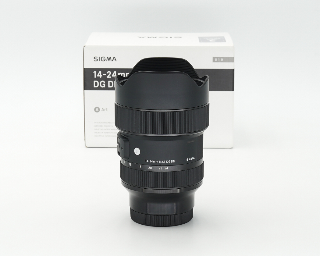objektiv, 14-24mm, DG DN, schwarz, metall
