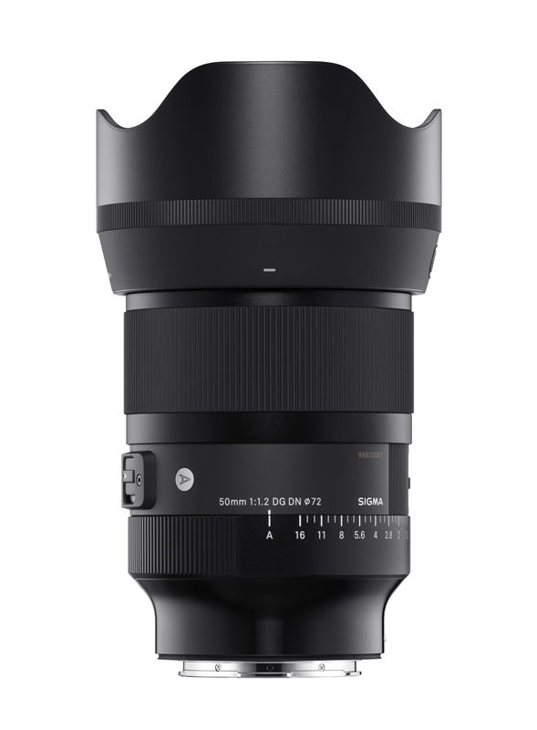 Sigma Art 50mm 1.2 DG DN für Sony E-Mount + V.M.C. Slim UV Filter 72mm