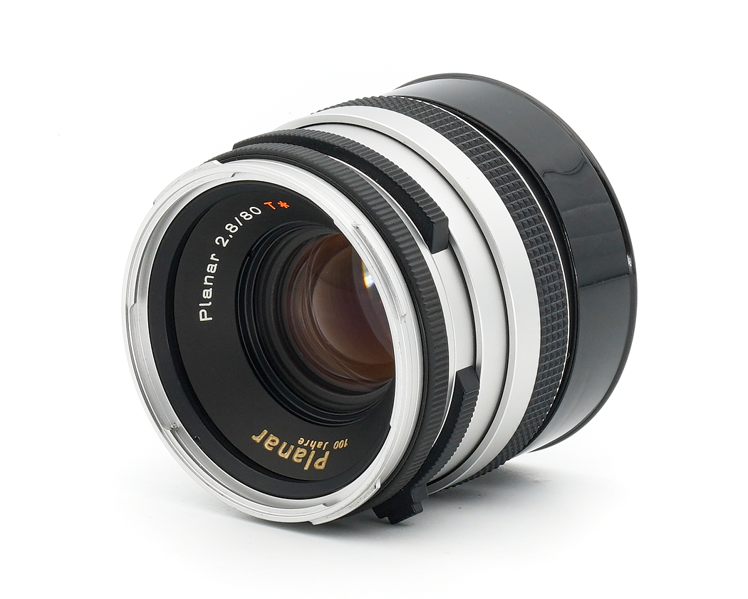 Hasselblad Carl Zeiss Planar 80mm 2.8 T* EINZELSTÜCK ROHMUSTER TITANsilber #X35401*