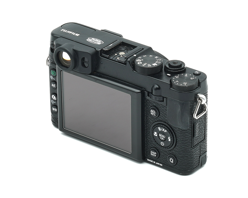 Kompaktkamera, Digitale Kamera, LCD-Bildschirm, Rückseite, Bedienringe